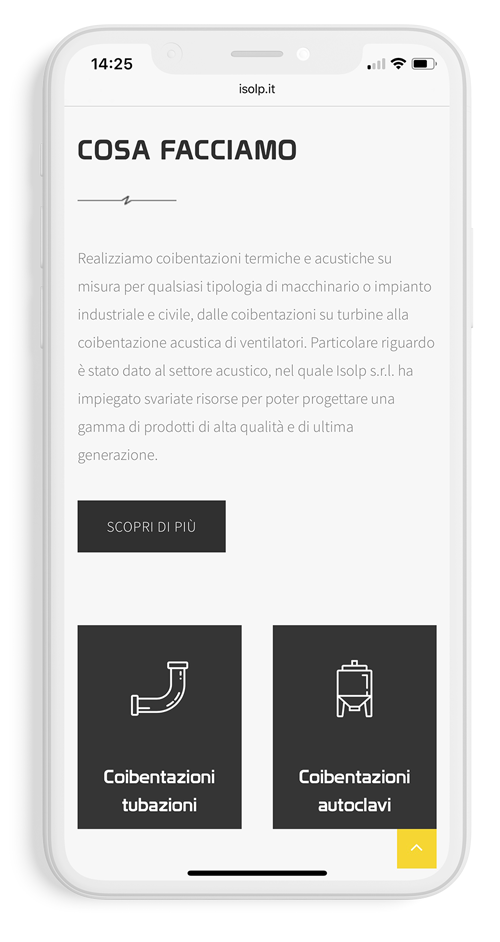 Cosa facciamo mobile Isolp